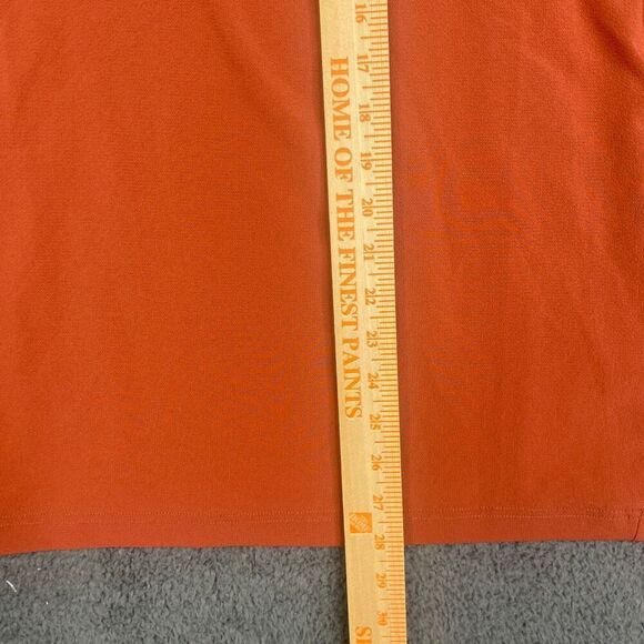 Fabletics Men's The Jetset Polo Rust Short Sleeve Performance Shirt Size L - Picture 7 of 9